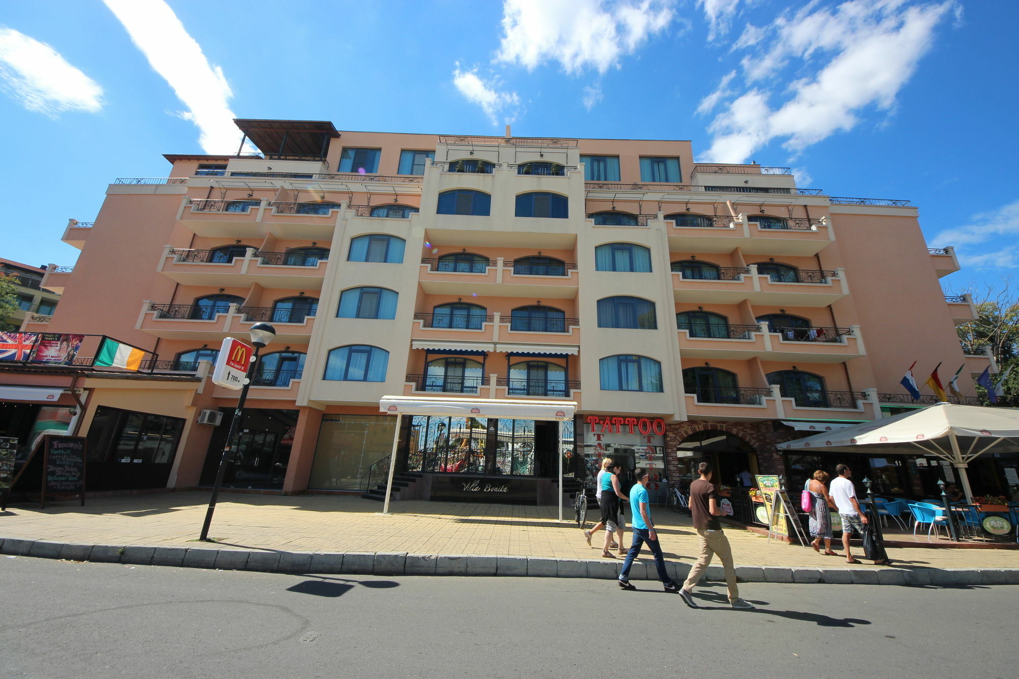 Menada Villa Bonita Apartments Солнечный берег Экстерьер фото